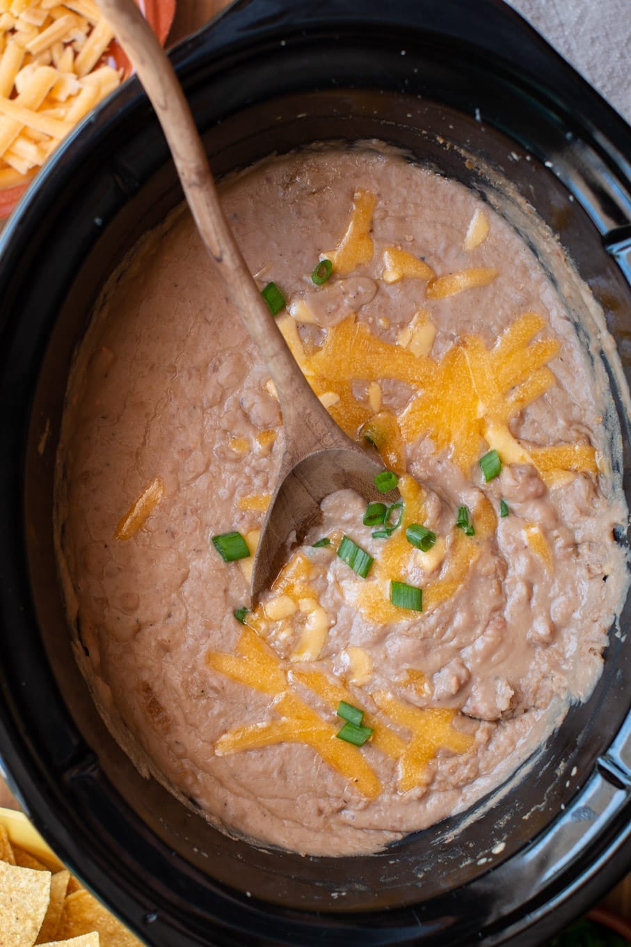 Slow Cooker Refried Beans Recipe