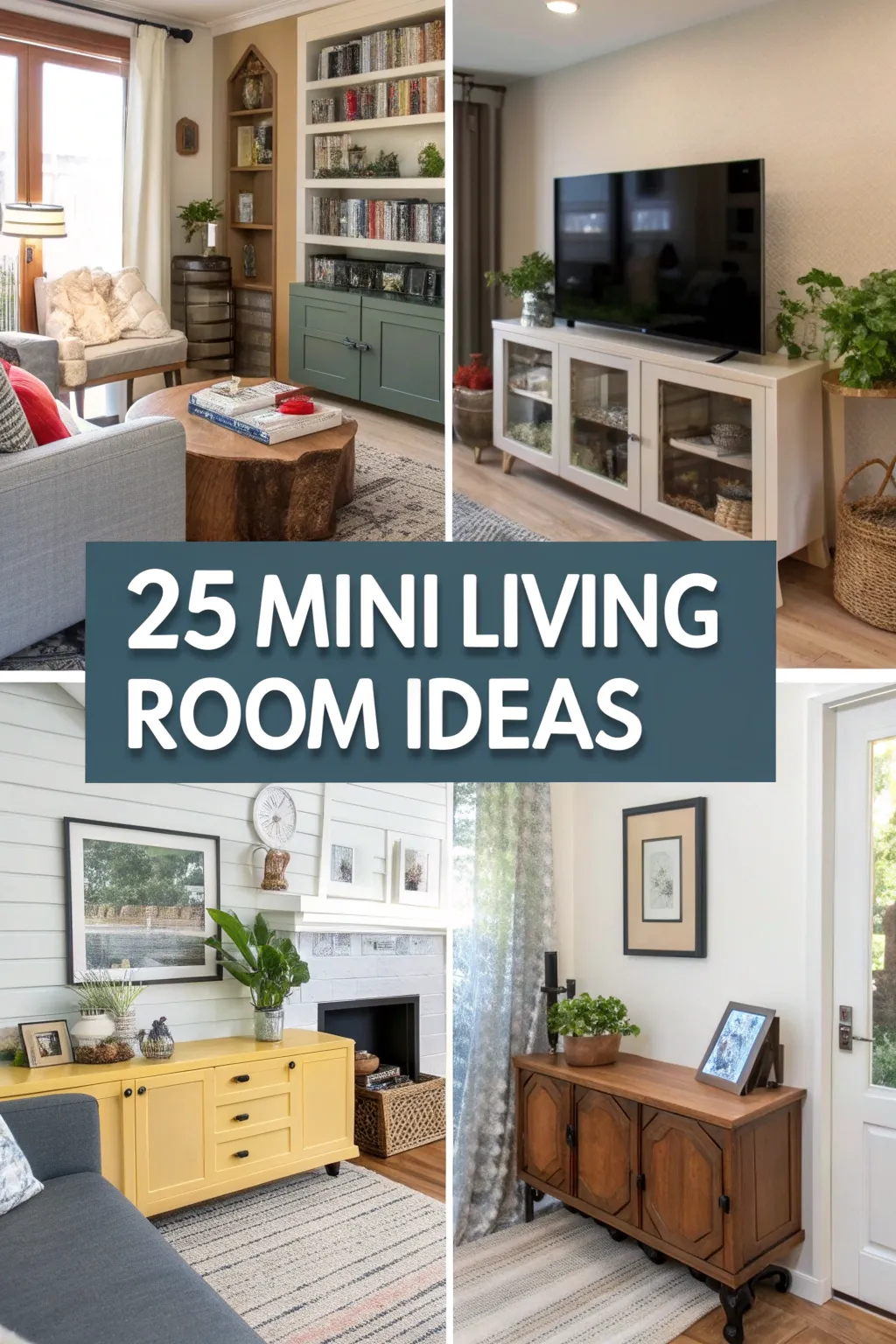 25 mini living room ideas
