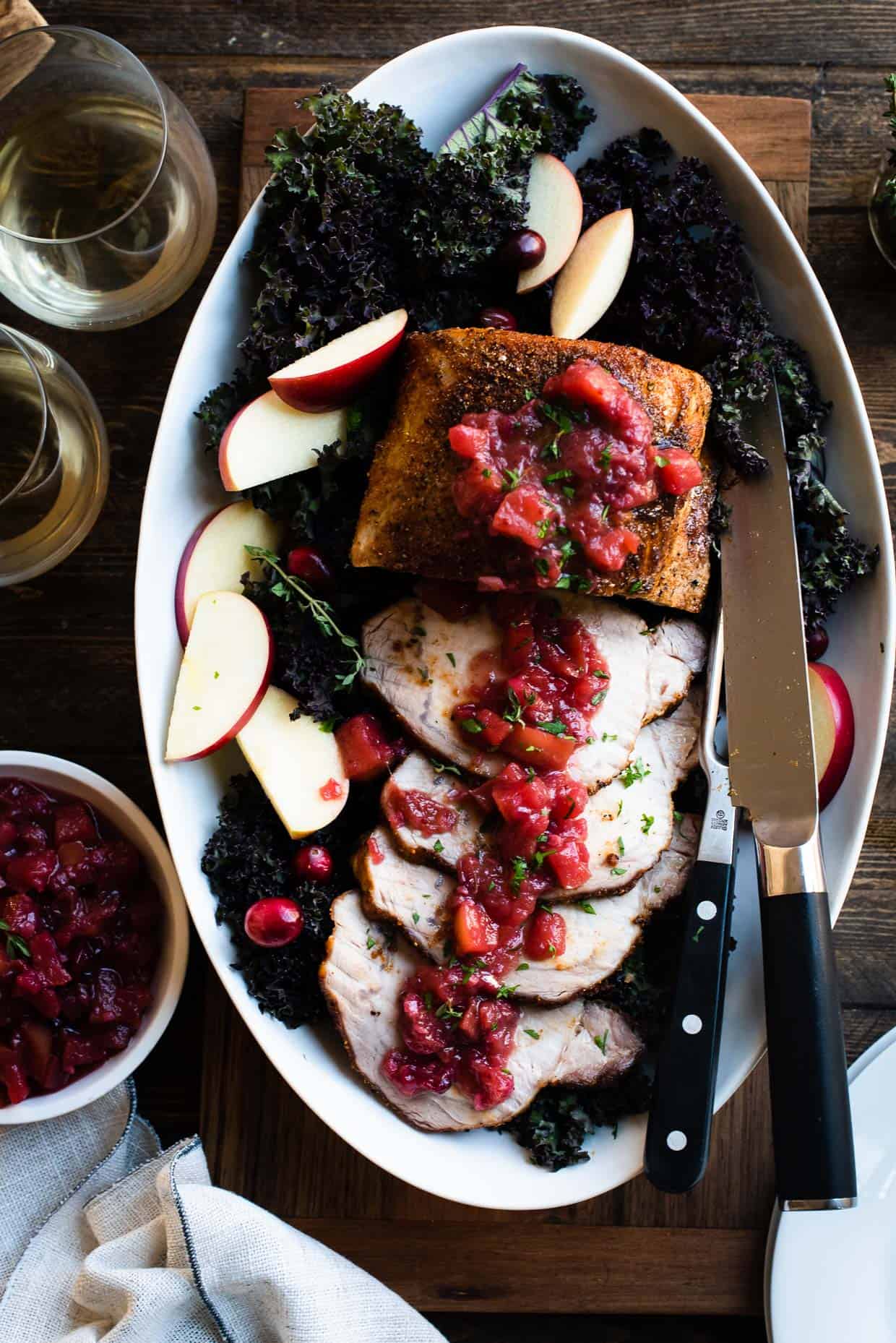 Pork Tenderloin with Apple Chutney Recipe