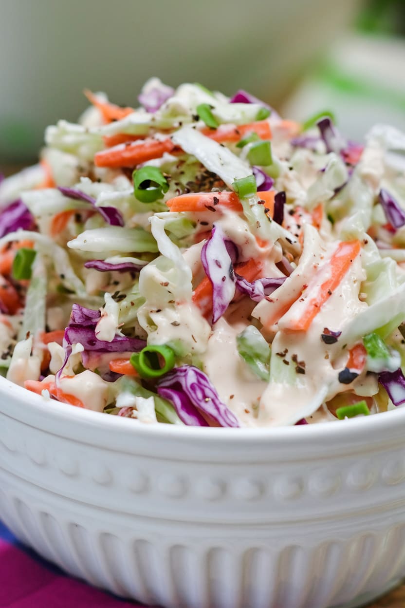 Creamy Southern Coleslaw