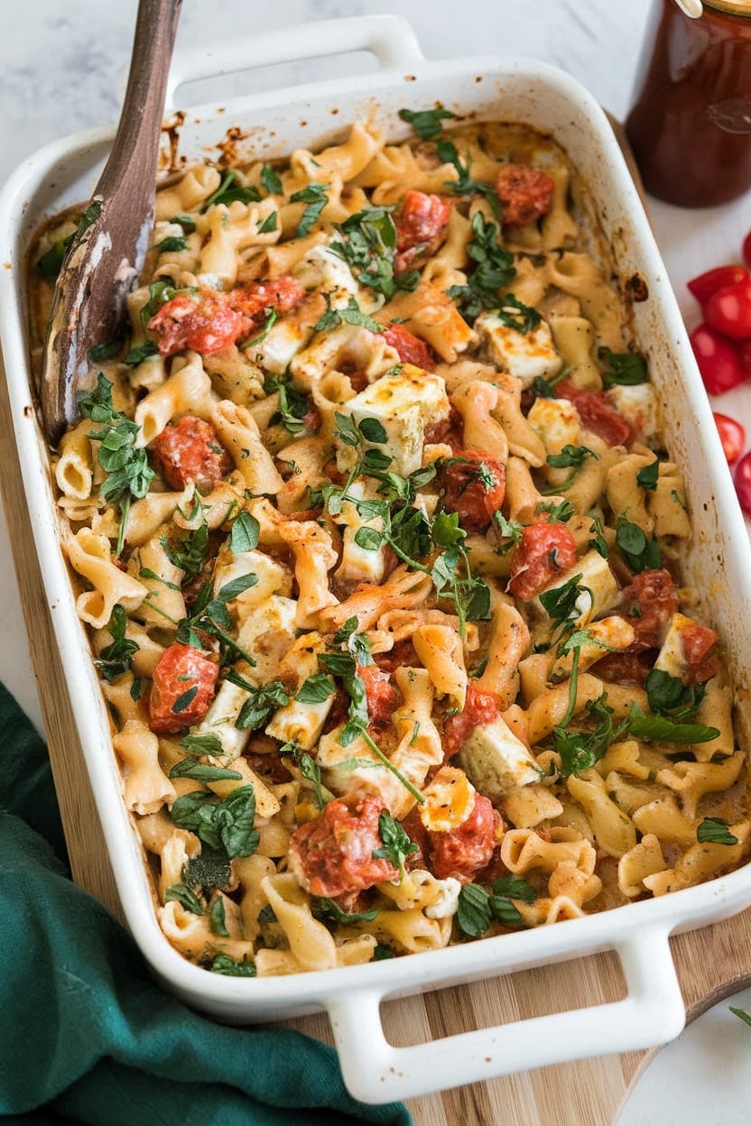 Baked Feta Pasta (TikTok Pasta)