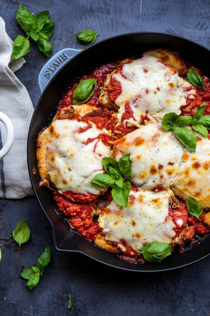 Skillet Chicken Parmesan