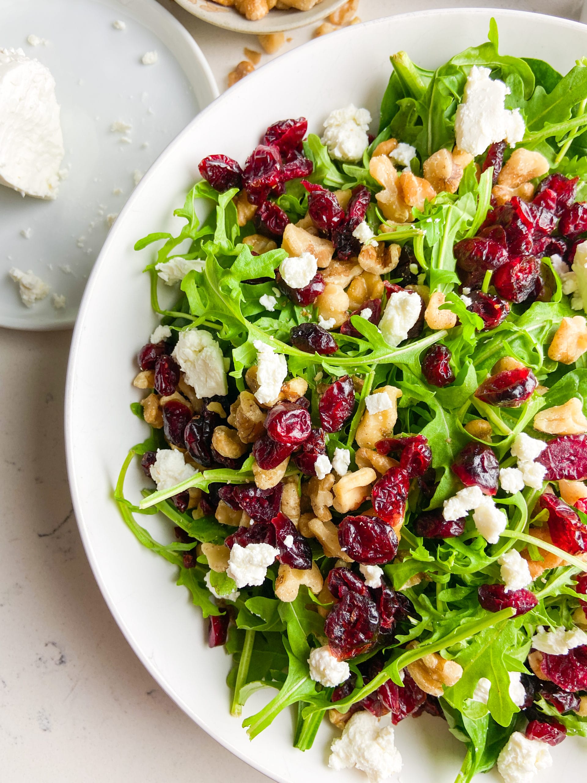 Spinach Salad with Walnuts and Cranberries Recipe