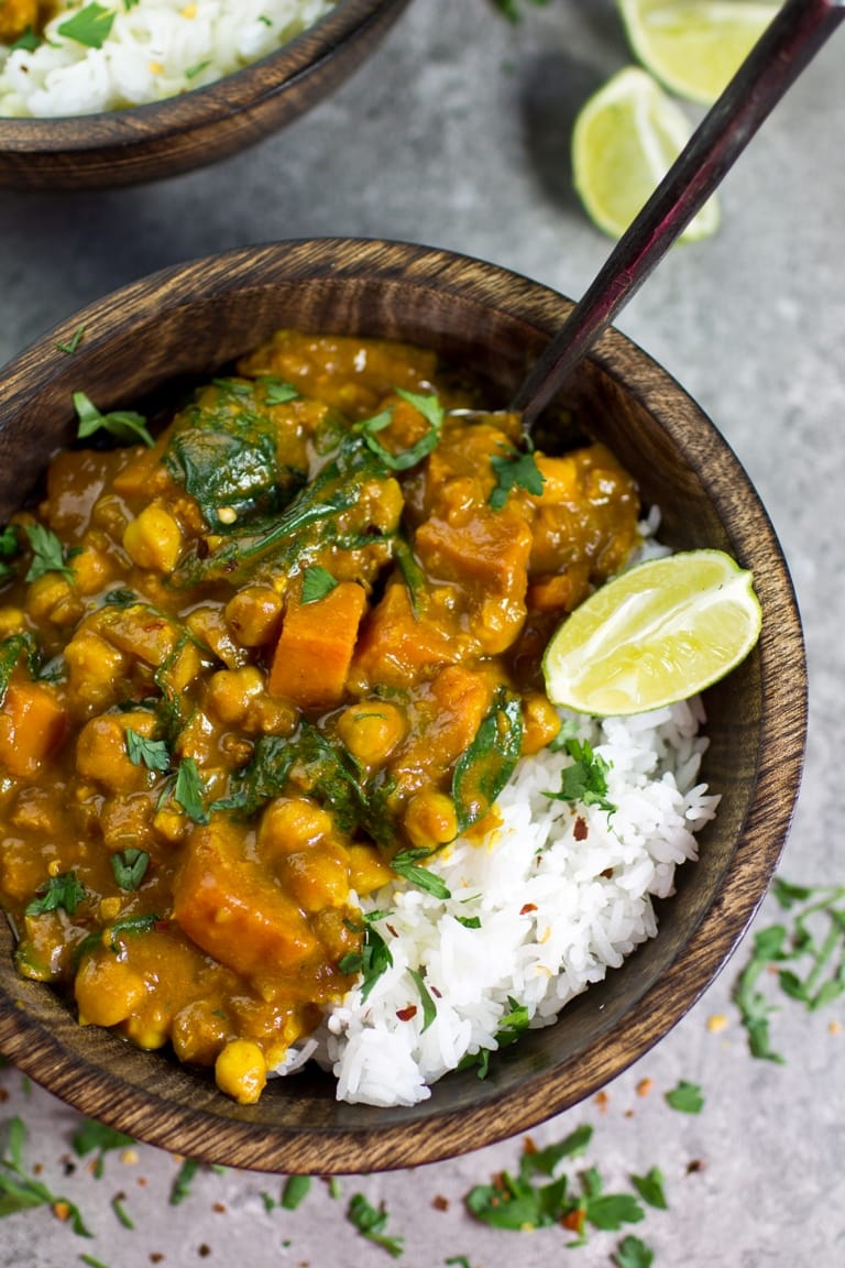 Sweet Potato and Chickpea Curry Recipe