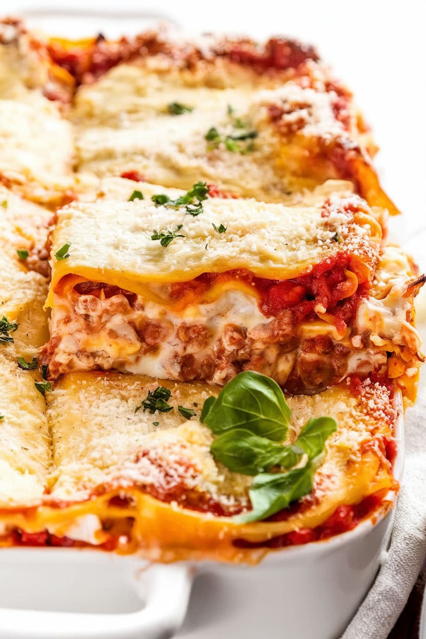 Cottage Cheese Lasagna