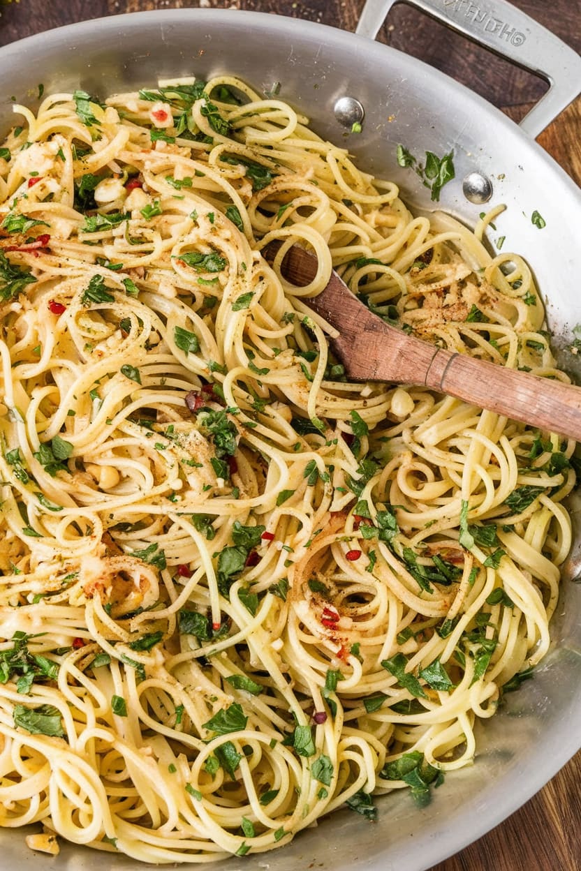 Easy Pasta Aglio E Olio