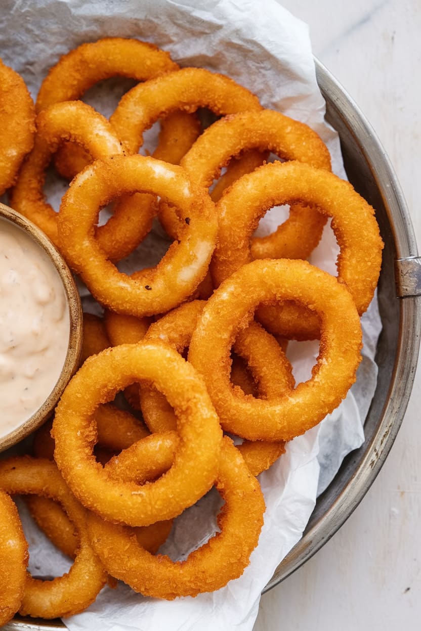 Crispy Air Fryer Onion Rings