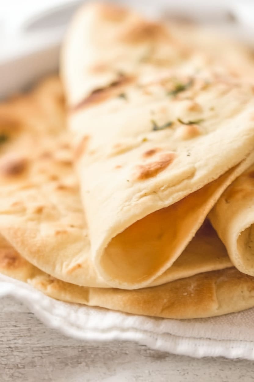 Easy Soft Flatbread (No Yeast)