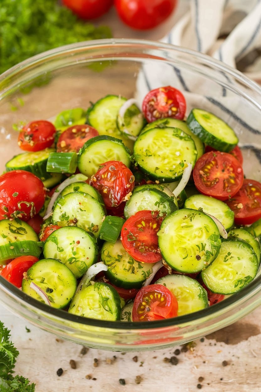Cucumber Tomato Salad
