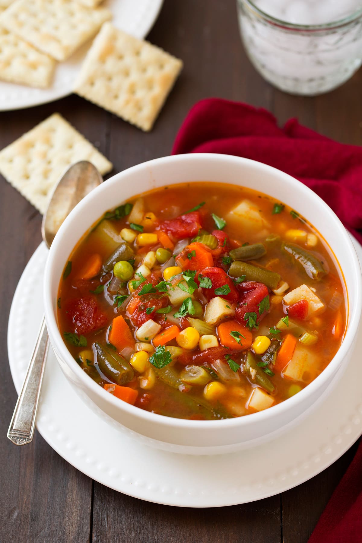 Homemade Vegetable Soup Recipe