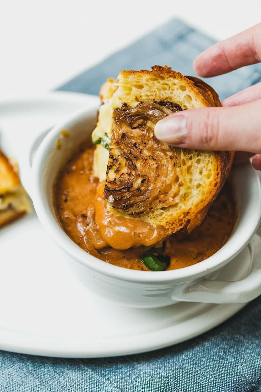 French Onion Soup Grilled Cheese