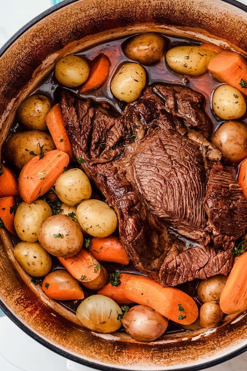 Easy Slow Cooker Pot Roast