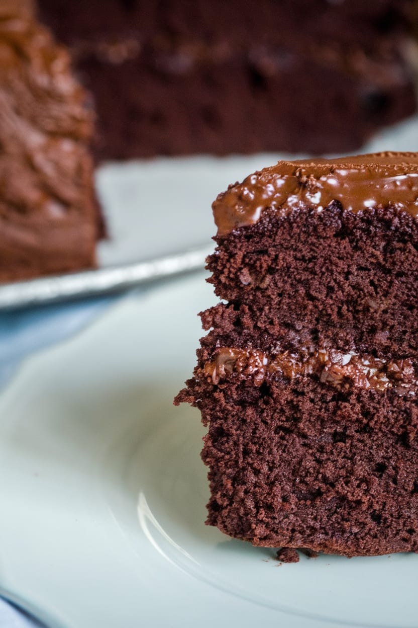 Depression-Era Chocolate Cake
