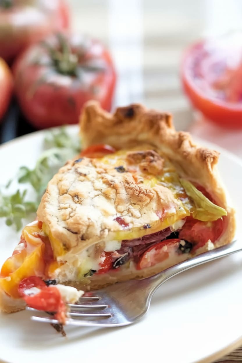 Heirloom Tomato Pie