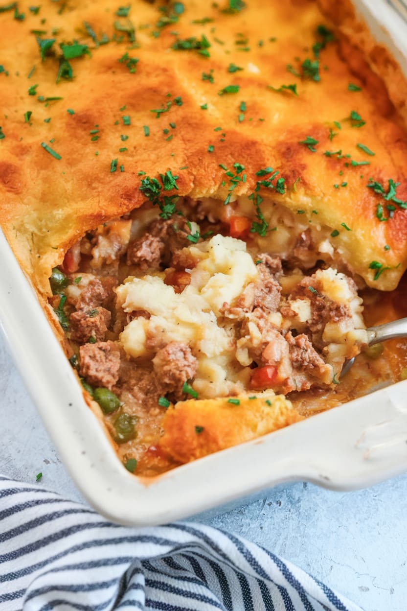 Easy Turkey Shepherd's Pie with Vegetables