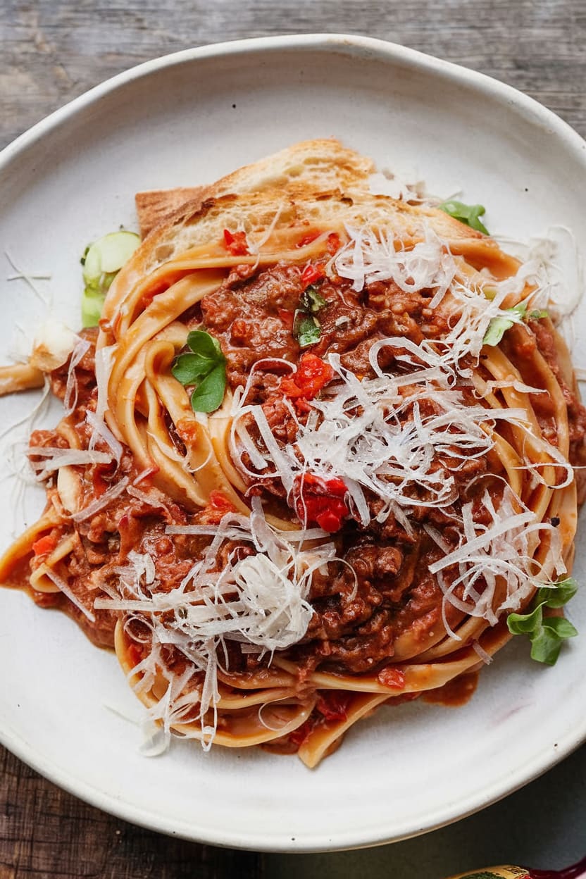 Easy Pasta Bolognese