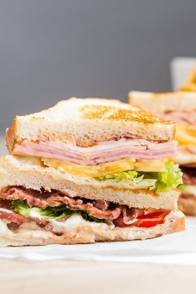 Triple-Decker Club Sandwich
