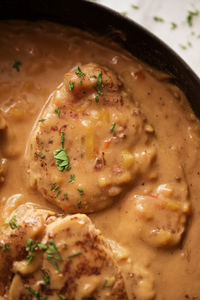 Southern Smothered Pork Chops