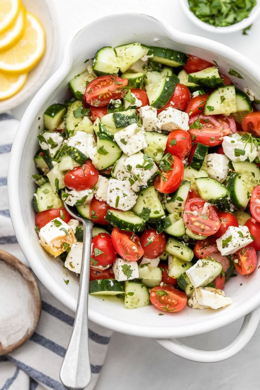 Cucumber Tomato Salad