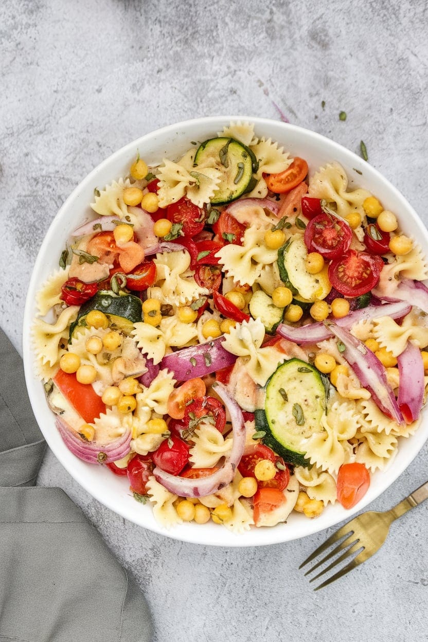 Summer Vegetable Pasta Salad
