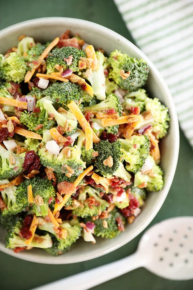 Easy Healthy Broccoli Salad