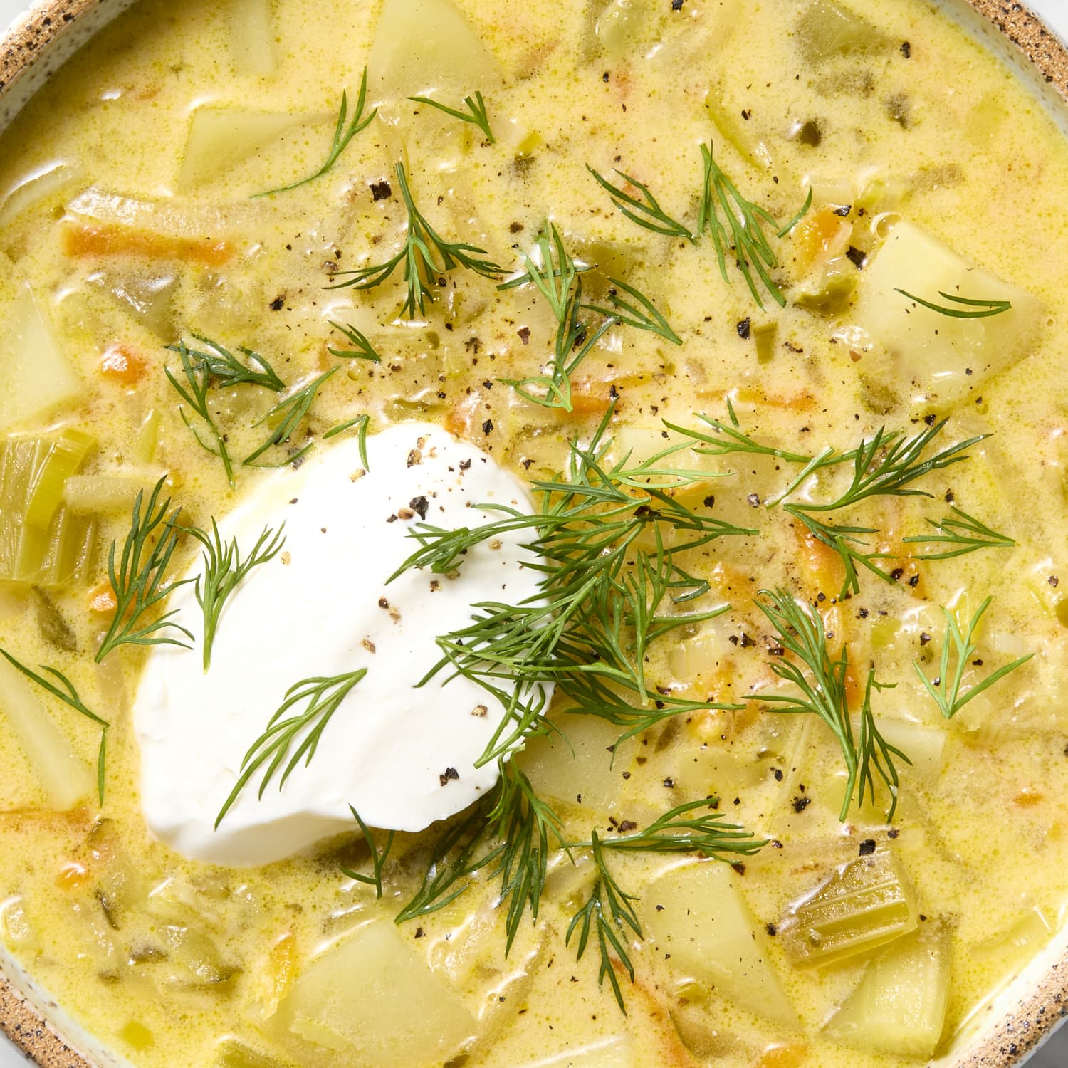 Dill Pickle Soup