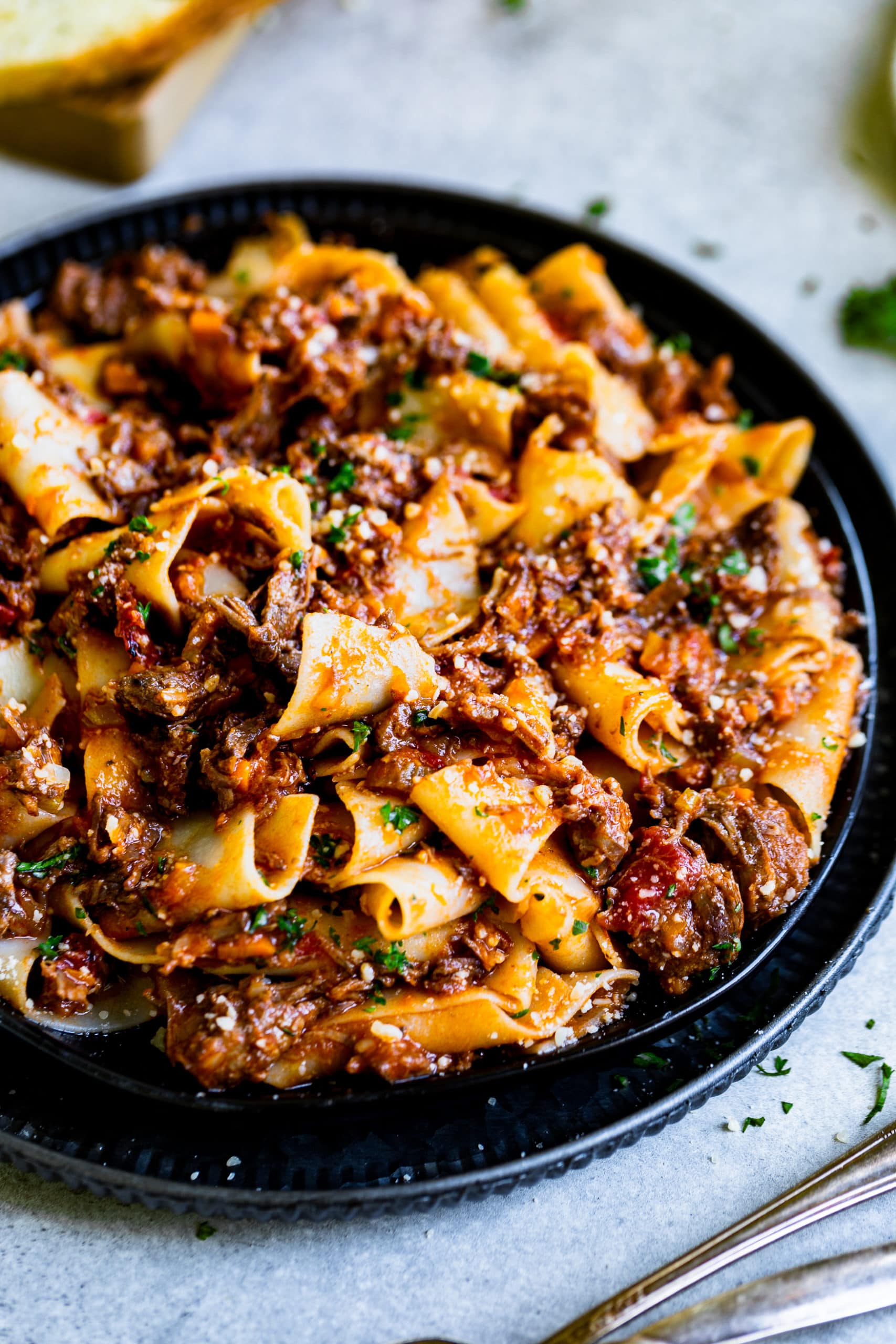 Slowly Braised Short Rib Ragu (Slow Cooker, Instant Pot-friendly)