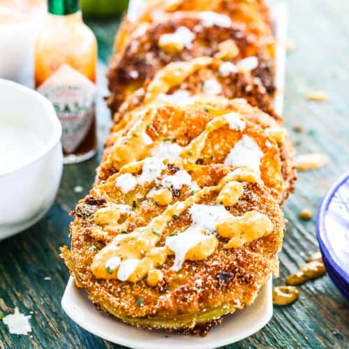 Fried Green Tomatoes with Remoulade