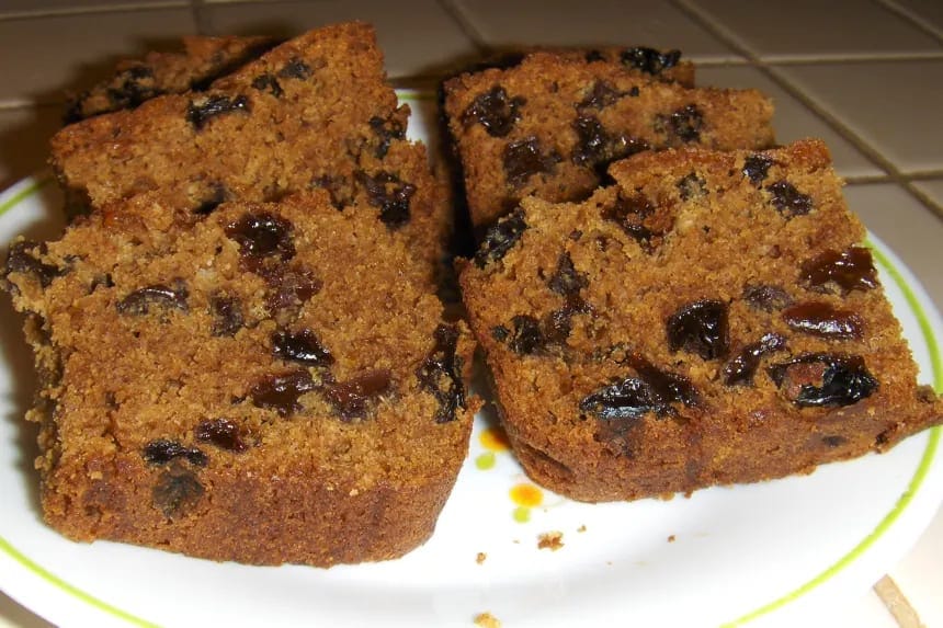 Old-Fashioned Boiled Raisin Cake with Brown Sugar Frosting