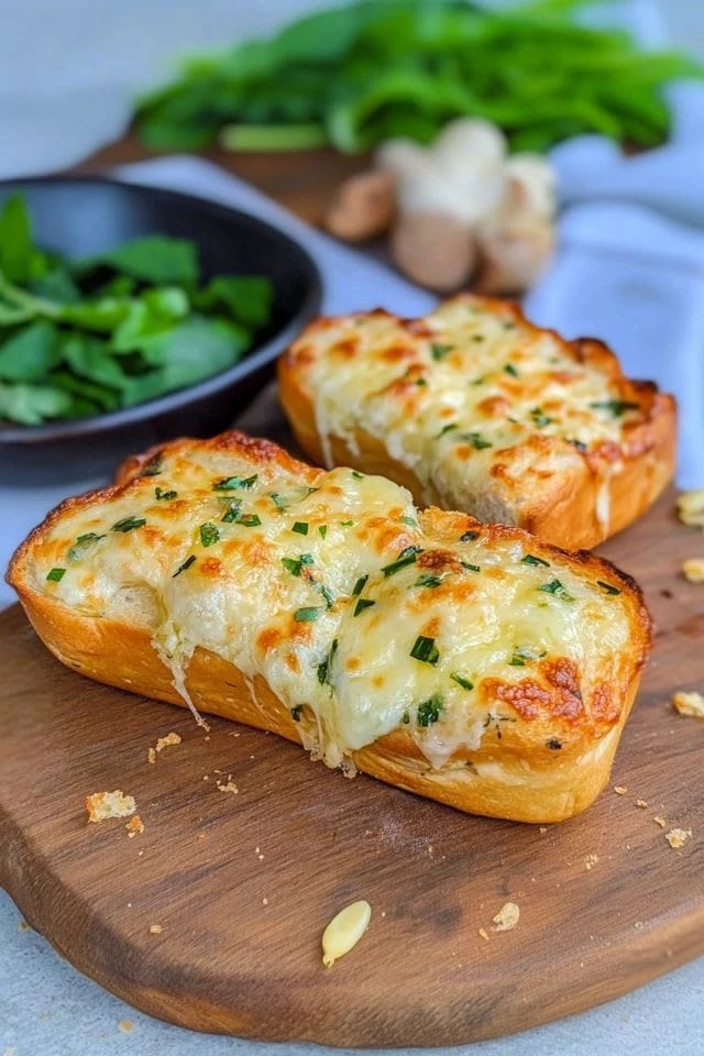 Ultimate Cheesy Garlic Bread