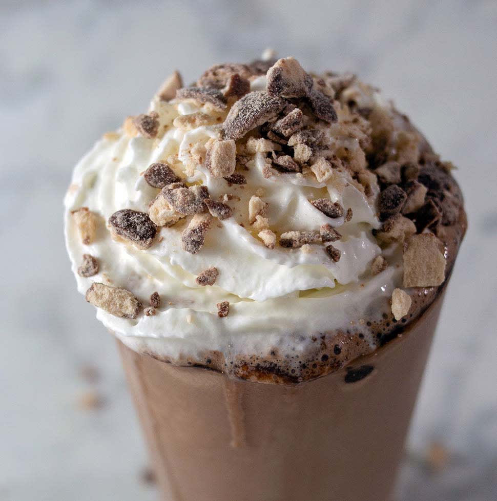 Malted Chocolate Milkshake