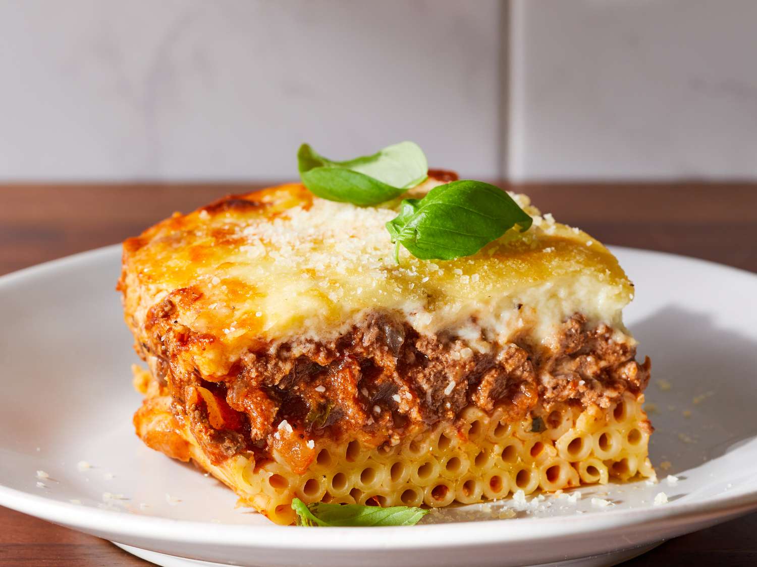 Pastitsio (Simplified Greek Baked Pasta)