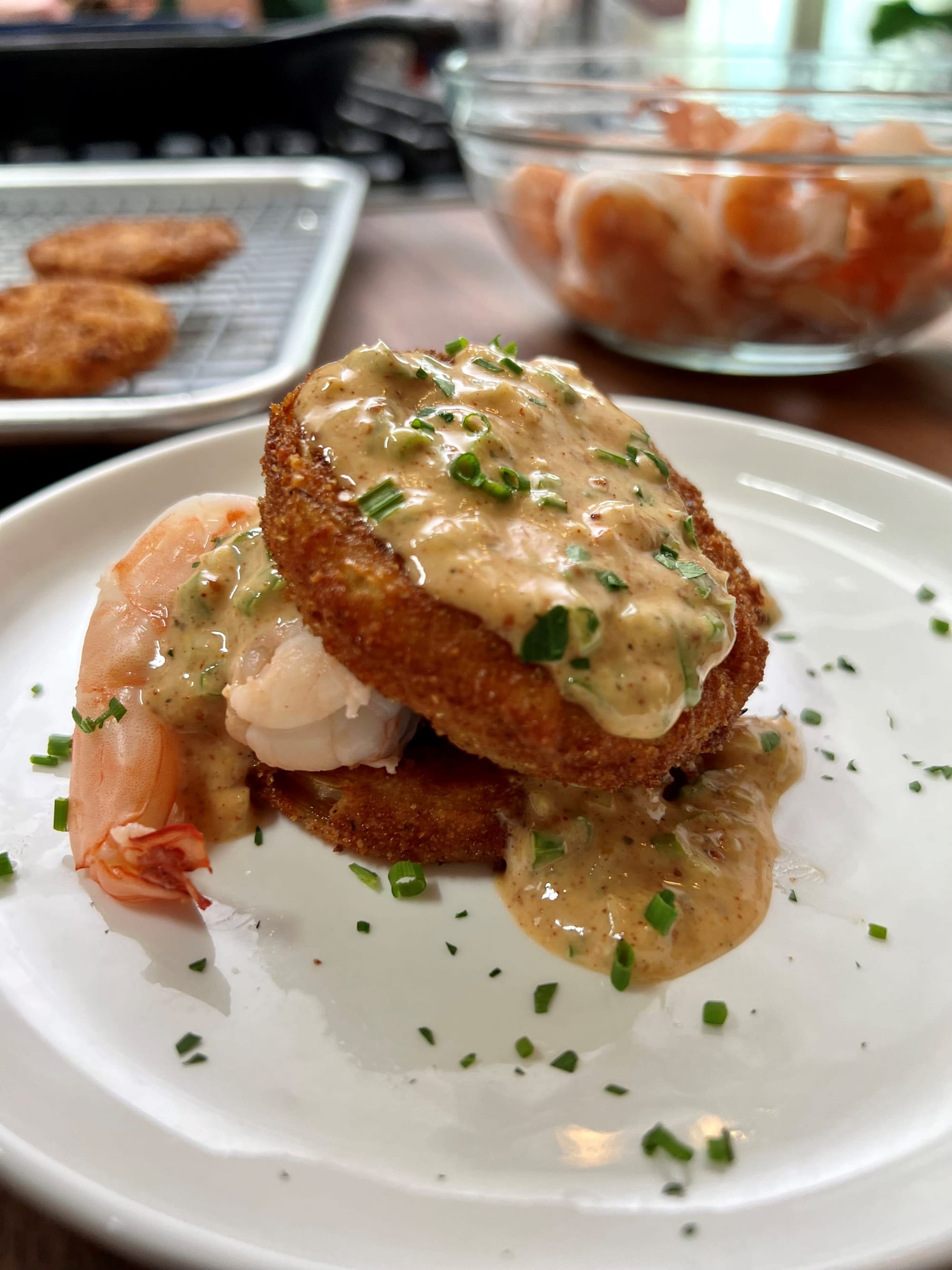 Fried Green Tomatoes with Remoulade