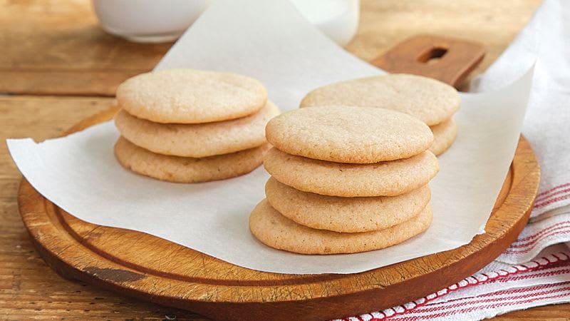 Slice & Bake Butter Cookies (Icebox Cookies)
