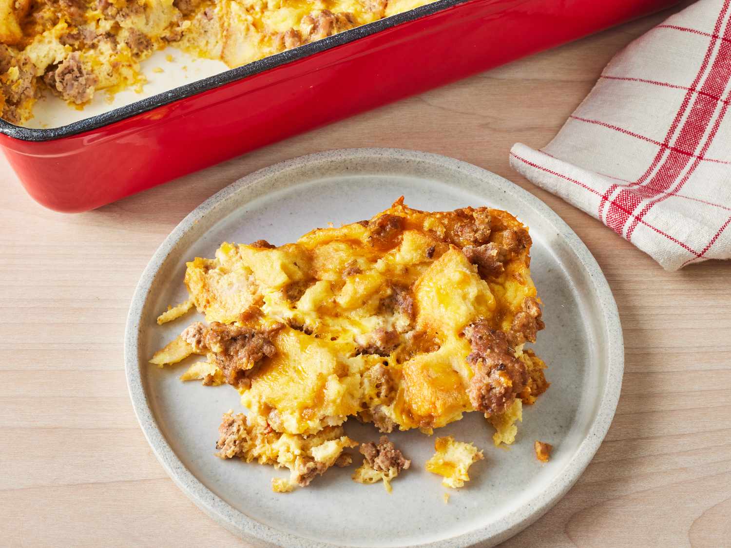 Cheesy Sausage Breakfast Casserole