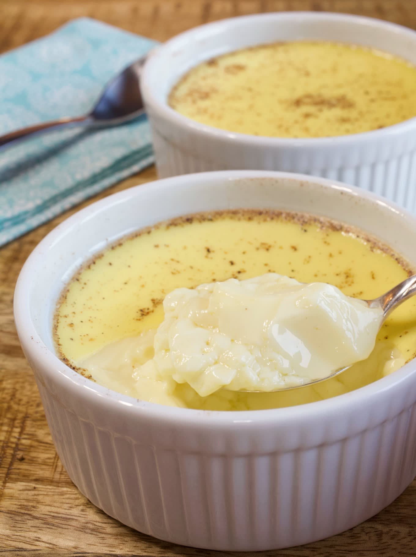 Homemade Baked Egg Custard