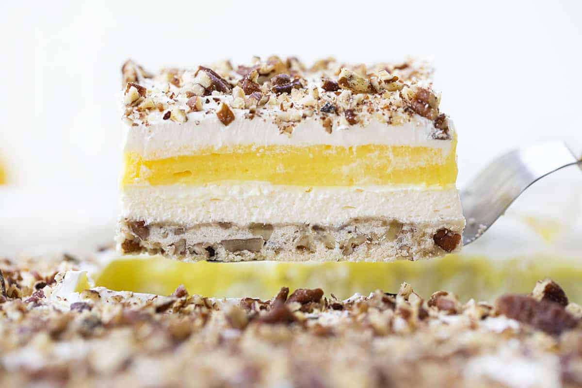 From Scratch Lemon Lush Dessert