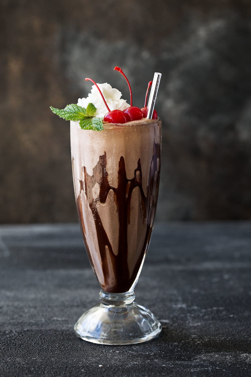 Malted Chocolate Milkshake