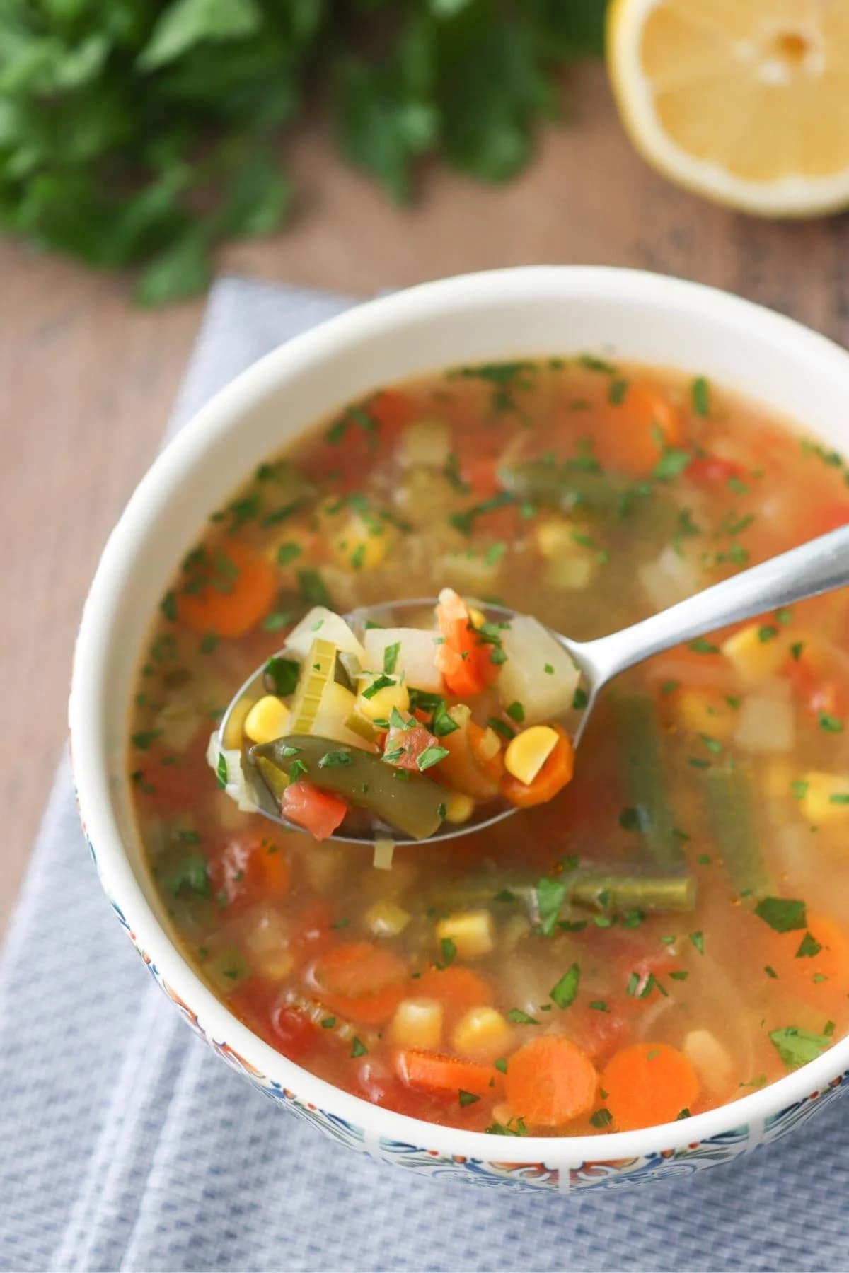 Healthy Vegetable Soup Recipe