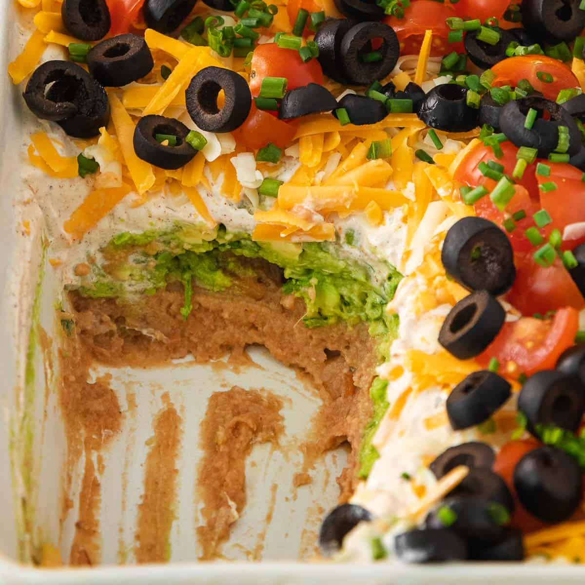 7 Layer Taco Dip