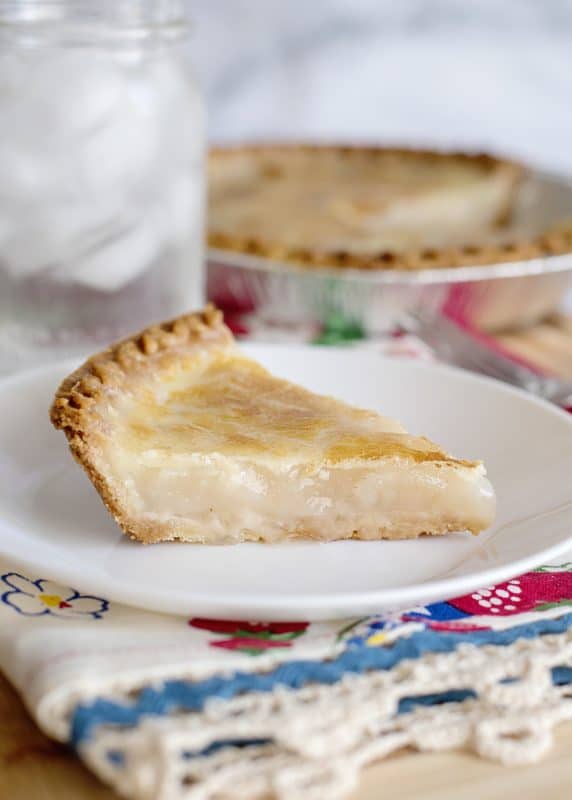 Old Fashioned Water Pie