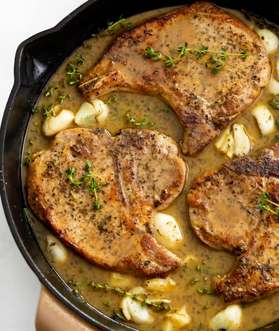 Pan-Fried Pork Chops