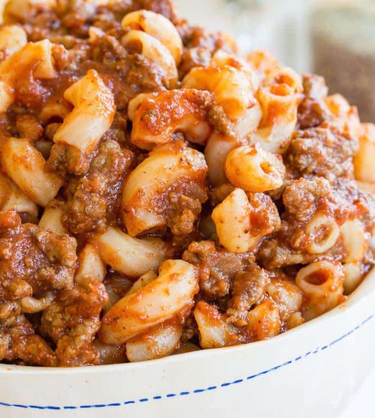 Homemade Easy Beefaroni