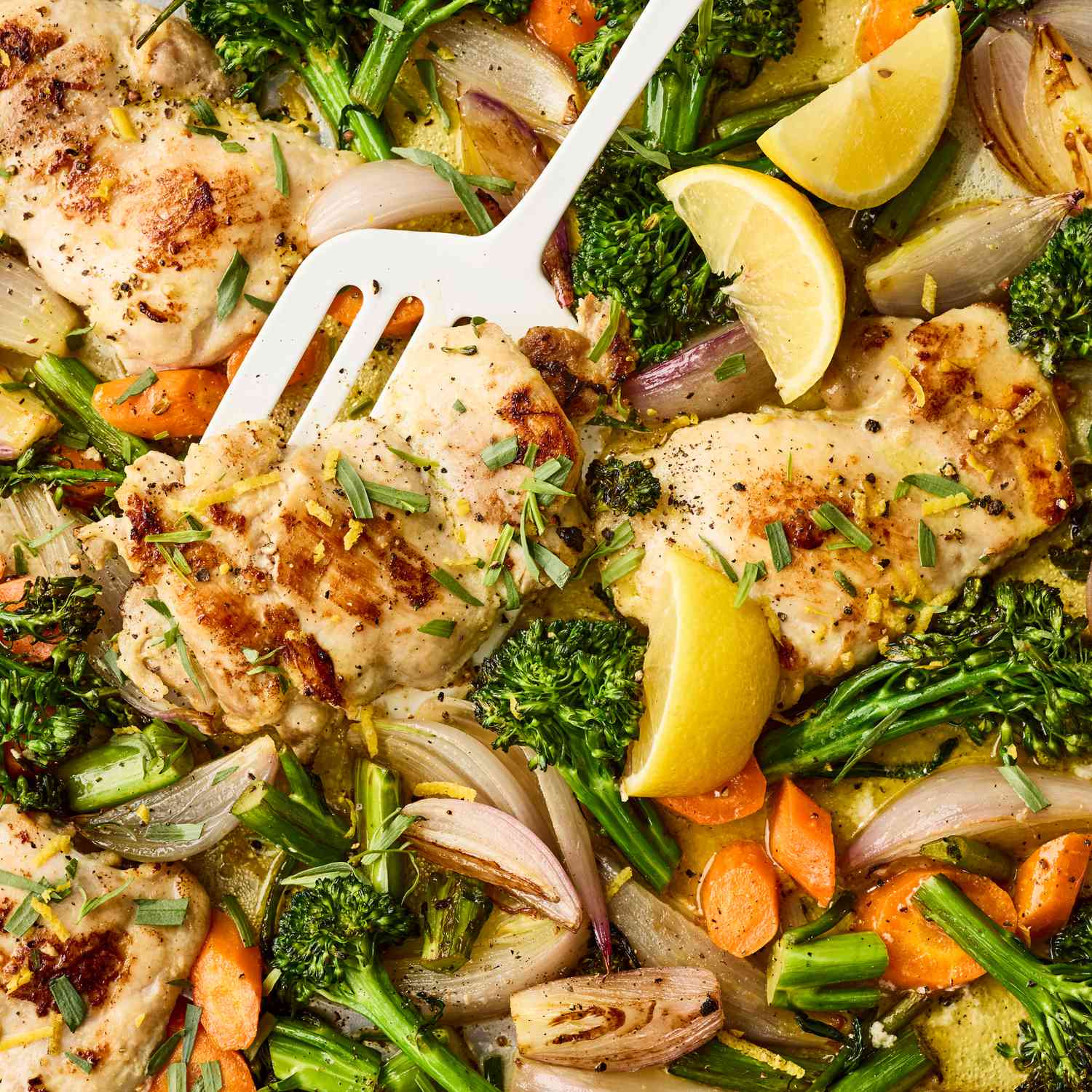 Sheet Pan Lemon Garlic Chicken