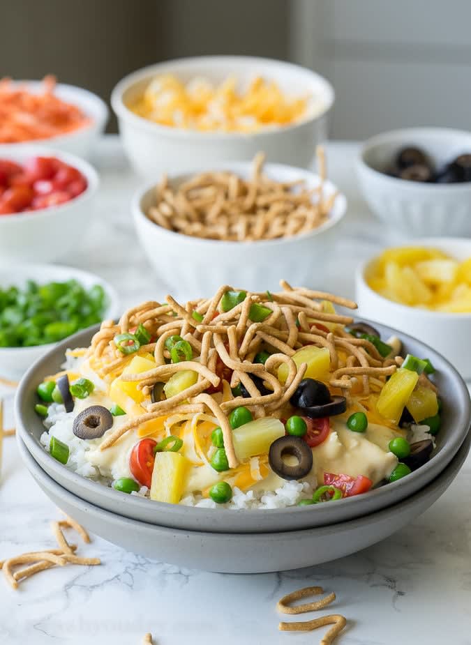 Hawaiian Haystacks