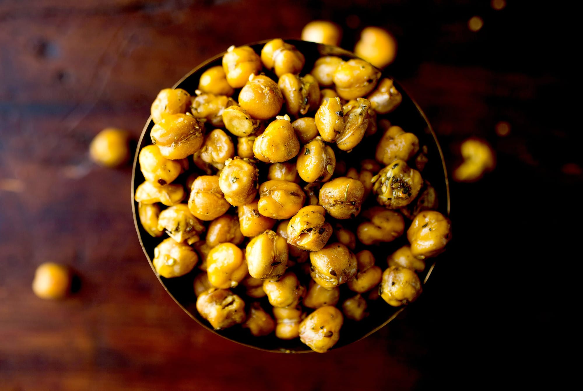 Za’atar Roasted Chickpeas