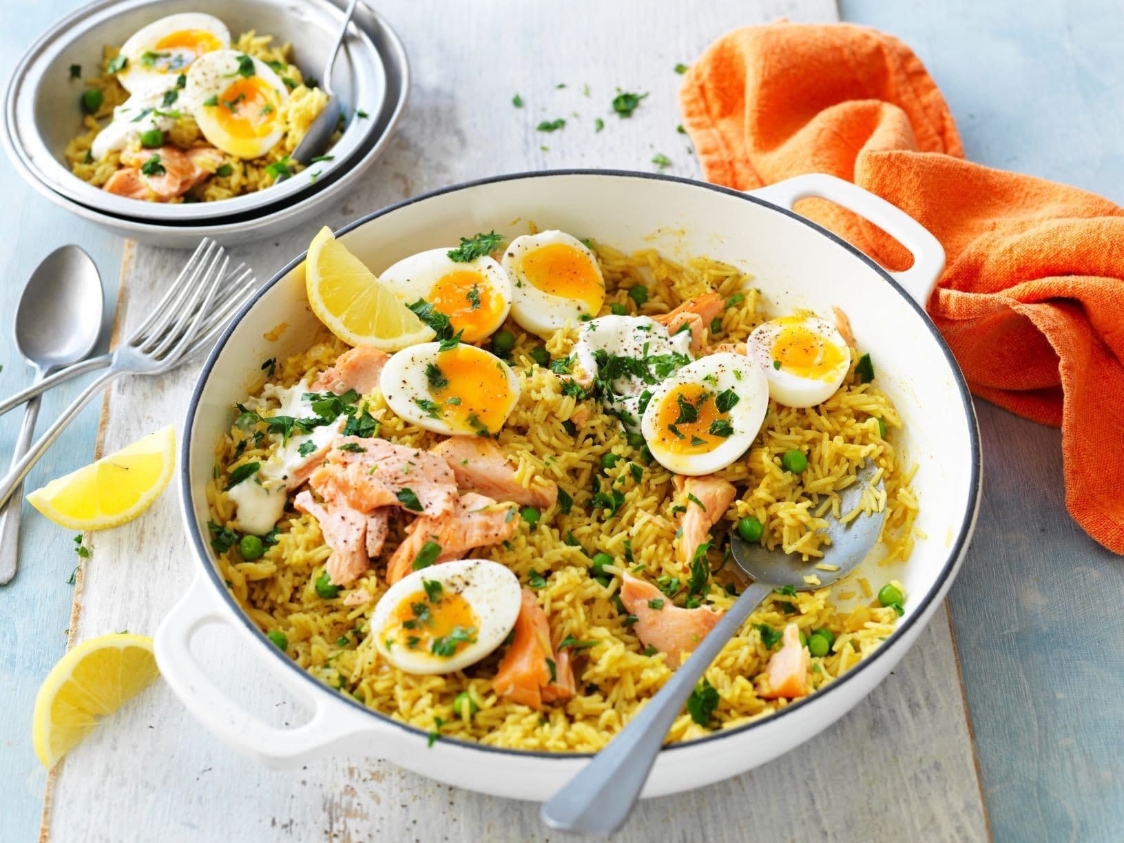 Kedgeree – English Curried Rice and Fish