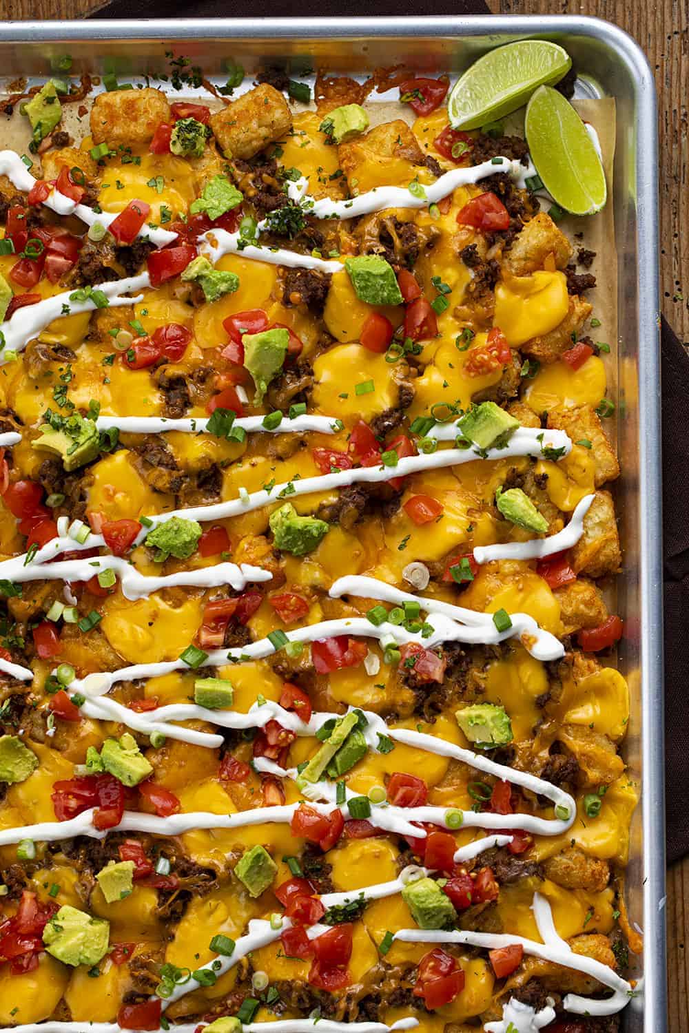 Loaded Tater Tot Nachos
