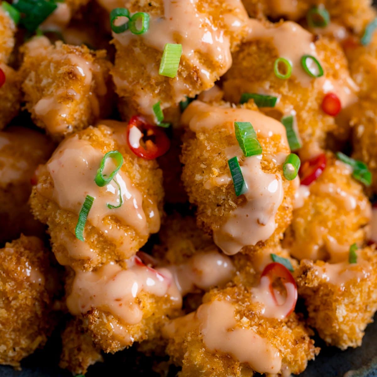 Bang Bang Cauliflower Bites