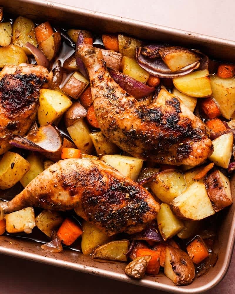 One-Pan Farmhouse Chicken and Potatoes